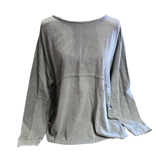 NWT Time Off Terry Knit Pullover Size Medium - Picture 6 of 9